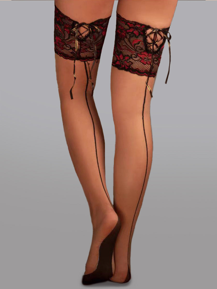 Sexy Lace Binding Stockings