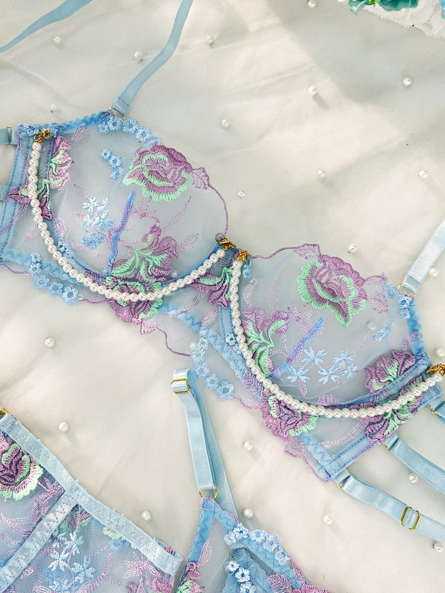 Pearl Chain Lingerie DIY Accessory