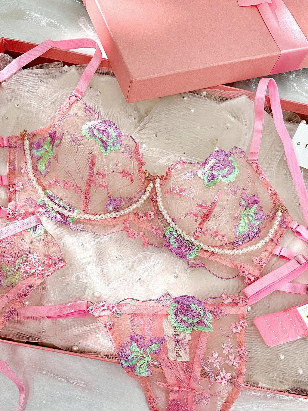 Pearl Chain Lingerie DIY Accessory