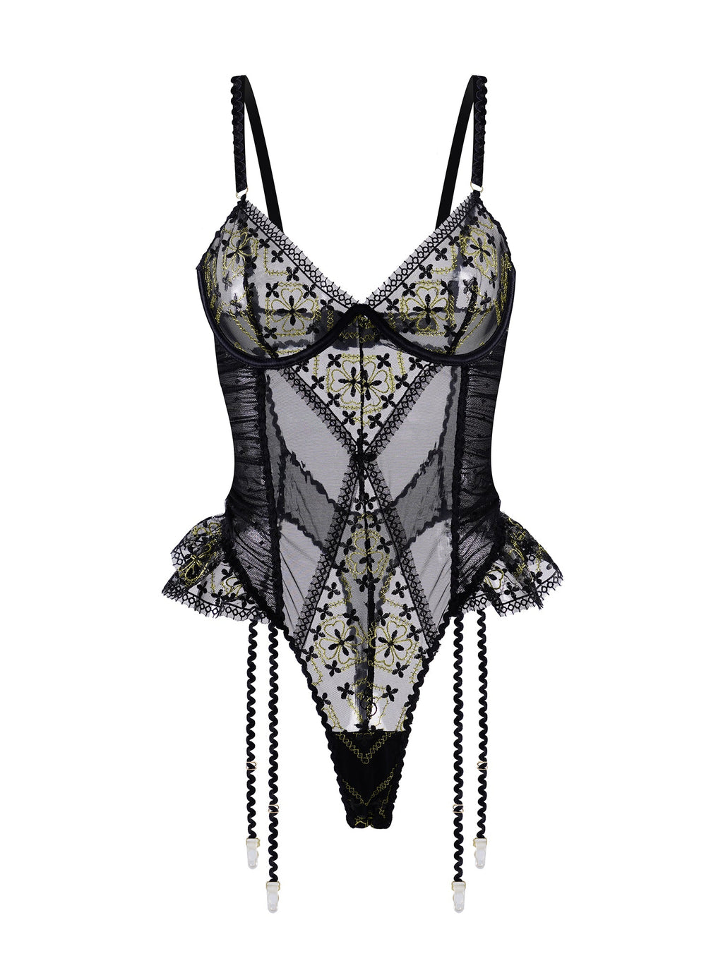 Anastasia Midnight Gold Bodysuit