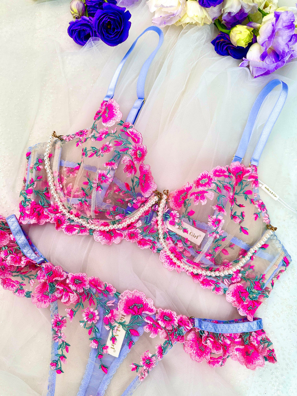 Pearl Chain Lingerie DIY Accessory