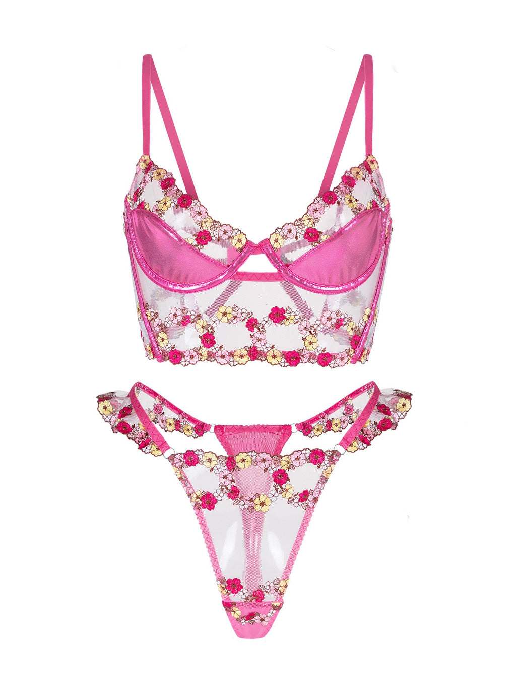 Amelia Petal Lingerie Set