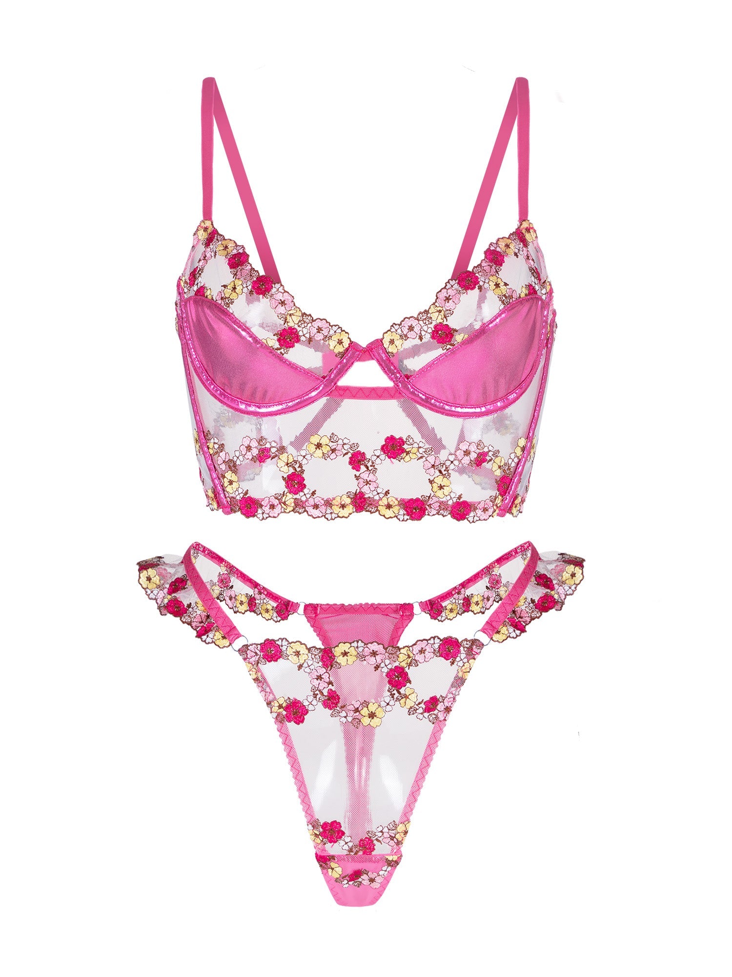 Amelia Petal Lingerie Set