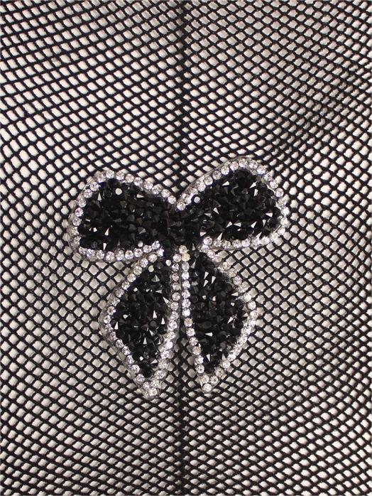 High Waist  Bowknot Fishnet  Pantyhose